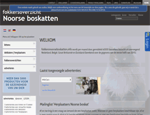 Tablet Screenshot of fokkersnoorseboskatten.info